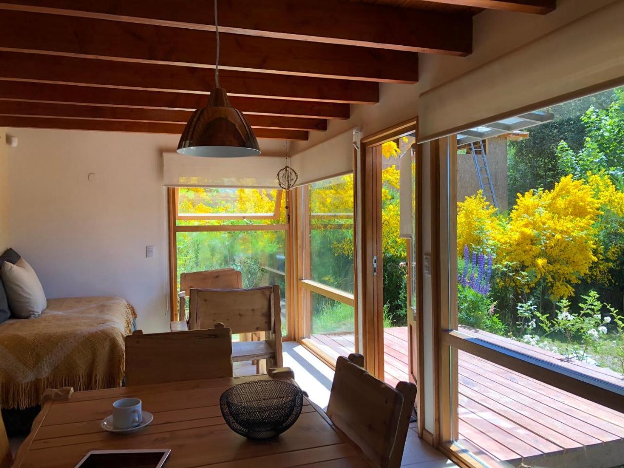 ビージャ・ラ・アンゴストゥーラ Balcones Del Sayhuequeヴィラ エクステリア 写真